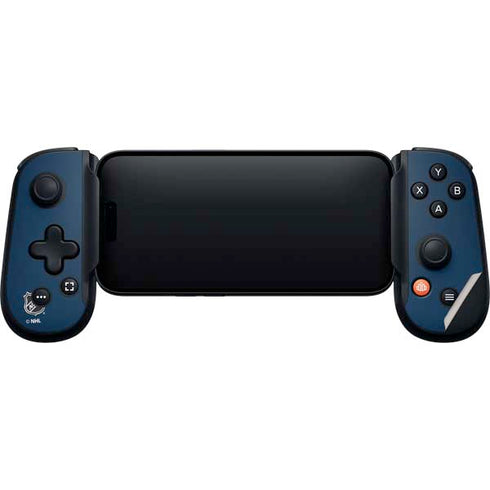 NHL Columbus Blue Jackets Distressed Backbone One for iPhone Game Controller Skin